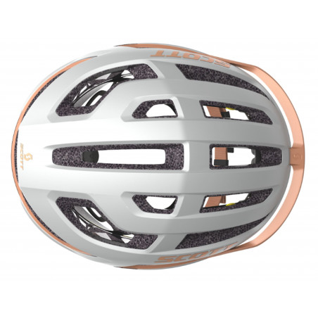 Scott Arx Plus, White/Rose/Beige, Medium, Cykelhjälm
