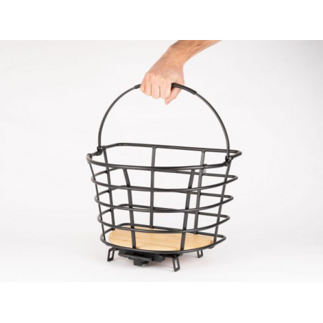 Framkorg Atran Epic Curve AVS med bambubotten, 24,5 l, Svart