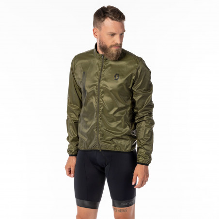 Scott RC Team WB Mens  Jacket, Fir Green/Black, Cykeljacka