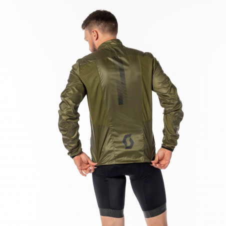 Scott RC Team WB Mens  Jacket, Fir Green/Black, Cykeljacka