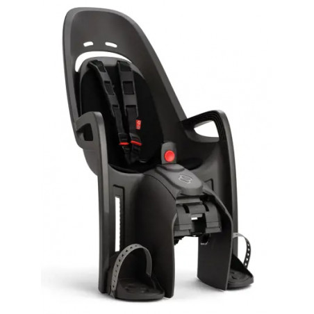 Hamax Zenith Cykelstol, Barn, Grå/Svart, Pakethållarmontering