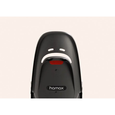 Hamax Zenith Cykelstol, Barn, Grå/Svart, Pakethållarmontering