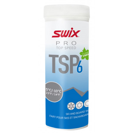 SWIX TSP6 Blue, -5°C/-10°C, 40 g, Glidvalla