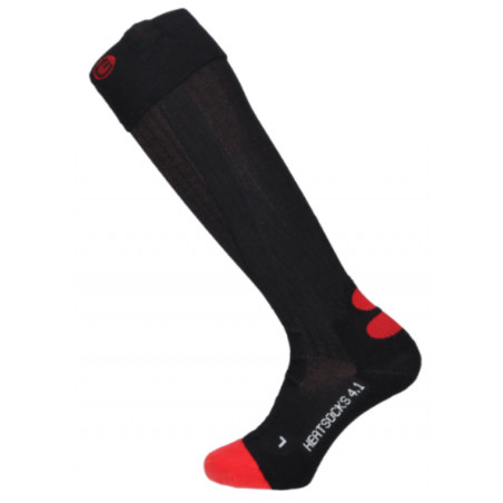 Lenz Värmestrumpor Heat Sock 4.1 Toe Cap med Batteripack 1200 – Värmestrumpor för längdskidåkning