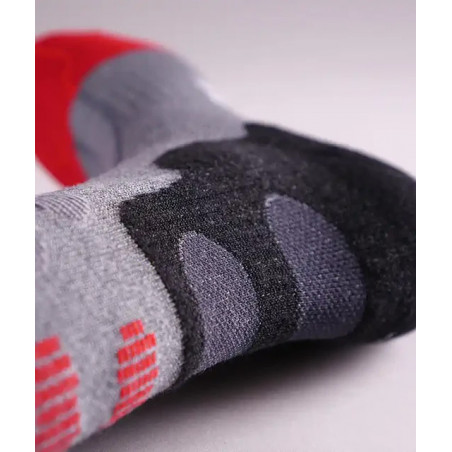 Lenz Värmestrumpor Heat Sock 5.1 Toe Cap med Batteripack 1200 – Värmestrumpor för längdskidåkning och kalla vinterdagar