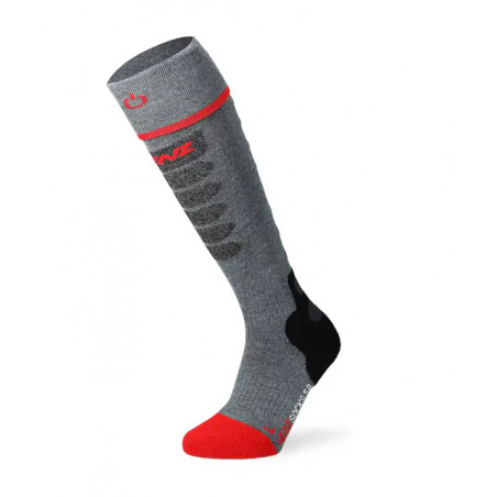 Lenz Värmestrumpor Heat Sock 5.1 Toe Cap med Batteripack 1200 – Värmestrumpor för längdskidåkning och kalla vinterdagar