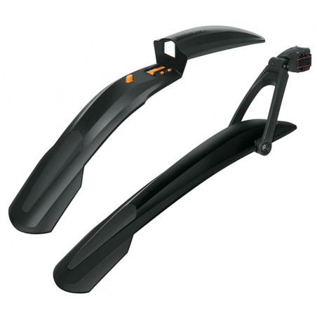 Skärmset SKS Shockblade/X-Blade Dark 26/27,5 in, Svart