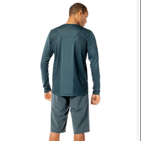 Scott Trail Flow Long-Sleeve Men´s Shirt, Aruba Green/Mineral Green, Cykeltröja