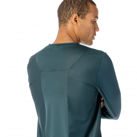 Scott Trail Flow Long-Sleeve Men´s Shirt, Aruba Green/Mineral Green, Cykeltröja