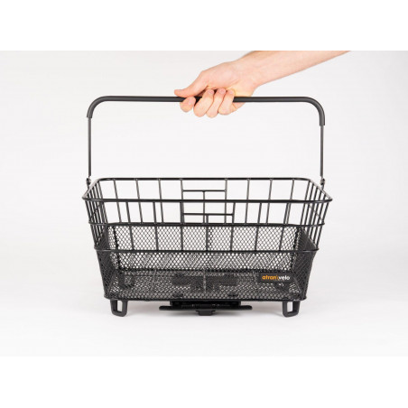 Atran Velo Cykelkorg Bring, Large, Svart, AVS, 25 l