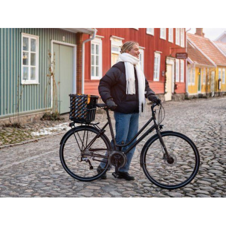 Atran Velo Cykelkorg Grocery, AVS, 40 l, Svart