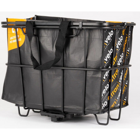 Atran Velo Cykelkorg Grocery, AVS, 40 l, Svart