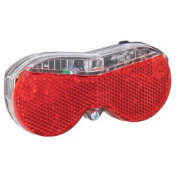 OXC Belysning bak, för pakethållare, 80 mm