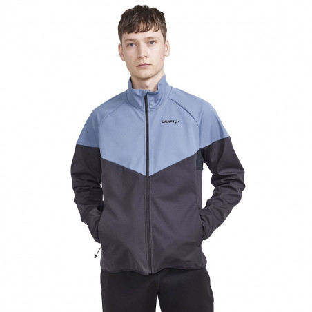 Craft Core Glide Block Jacket Flow-Slate, Herr, Skidjacka