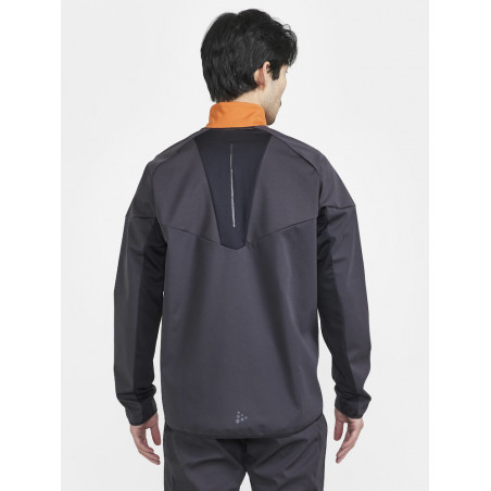 Craft Core Glide Block Jacket, Herr, Chestnut-Slate, Längdskidjacka