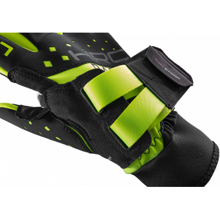 Leki Trigger HRC Race Shark, Gul/Svart, Längdskidhandske