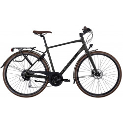 Crescent Kebne, 16-vxl, 53 cm, Grön matt, Hybridcykel
