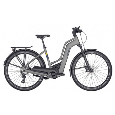 Bergamont E-Horizon Premium SUV Amsterdam, Matt Chrome Silver, Elcykel