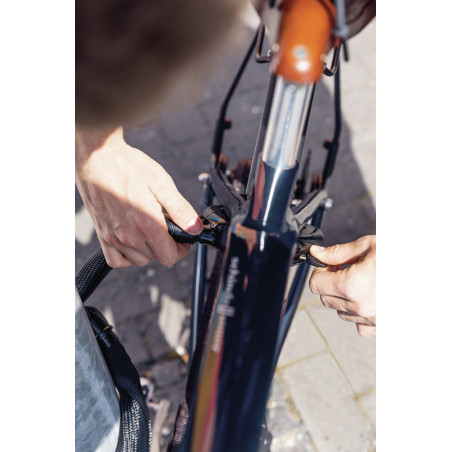 Abus 1806/110, Black, Infinity Loop, Kedjelås