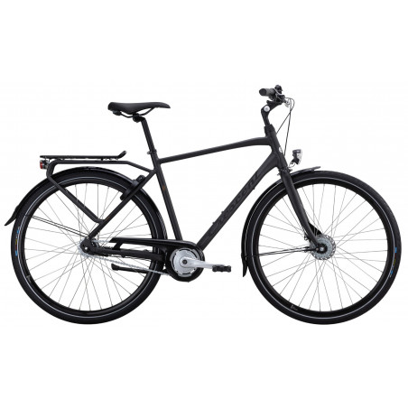 Crescent Tarfek, 7-vxl, 62 cm, Svart, Herrcykel