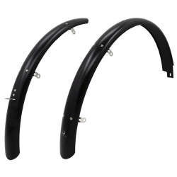 Skärmset Bike Attitude 26", 60 mm, inkl. rostfria stag,...