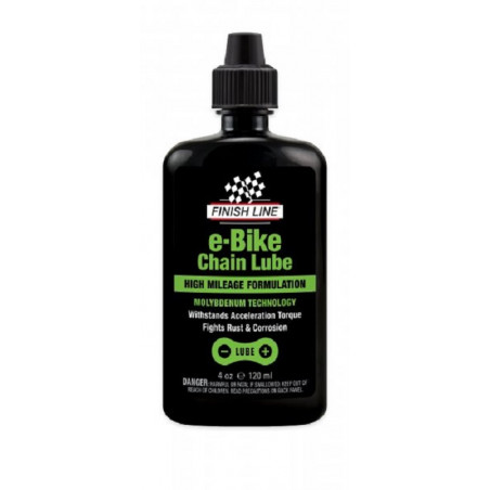 Finish Line e-Bike Chain Lube™ – Kedjeolja för elcyklar med högt vridmoment