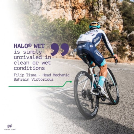 Finish Line HALO® WET Lubricant – Maximal prestanda i alla väder