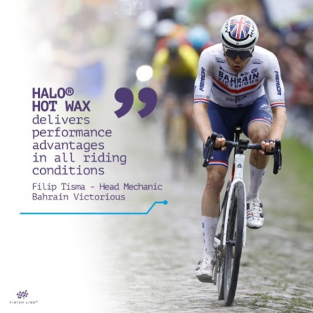 Finish Line HALO® HOT WAX – Professionell kedjevaxning för extrem prestanda