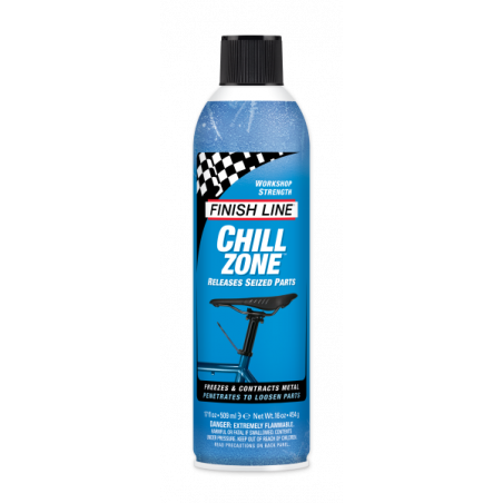 Finish Line Chill Zone™ – Räddar fastrostade cykeldelar