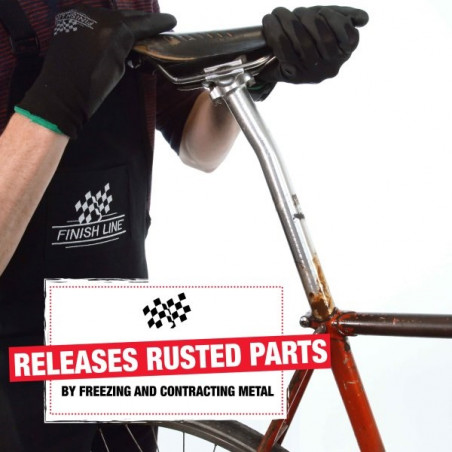 Finish Line Chill Zone™ – Räddar fastrostade cykeldelar