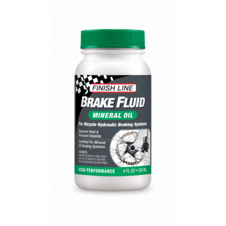 Finish Line Mineralolja för Skivbromsar – Maximal prestanda under tryck 120ml flaska