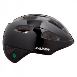 Lazer hjälm Nutz KinetiCore Black grönt spänne