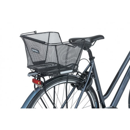 Bakkorg BASIL Lesto MIK för pakethållare. svart