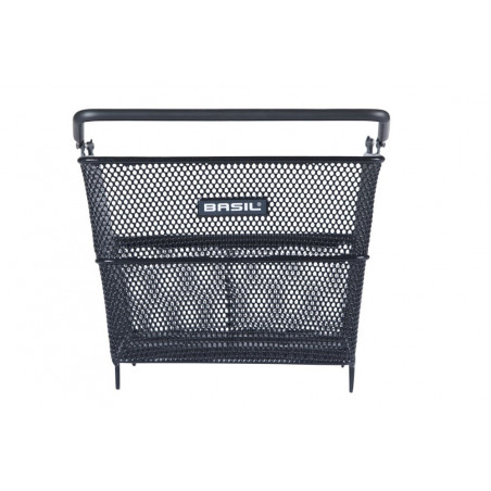 Bakkorg BASIL Cento MIK. för pakethållare. svart