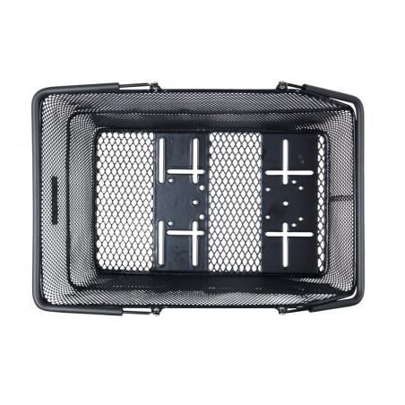 Bakkorg BASIL Cento MIK. för pakethållare. svart