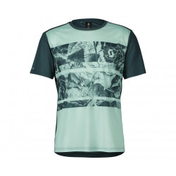 Scott Shirt Ms Trail Flow SS Mineral Green/Aruba Green