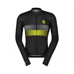 Scott Shirt Ms RC Team 10 LS Black/Sulphur Yellow