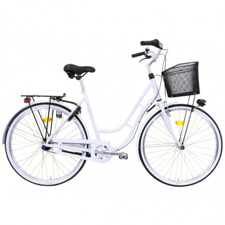 Skanstull Julia 28" hjul 7vxl piano vit