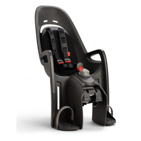 Hamax Zenith barnstol Relax, Grå/svart, Pakethållarmontering