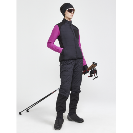 Craft Core Nordic Training Insulate Vest, Wmn, Svart, Längdskidväst