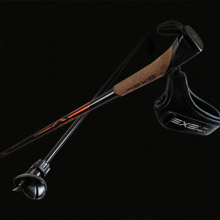 Exel Ultralite, Black/orange, Skidstav