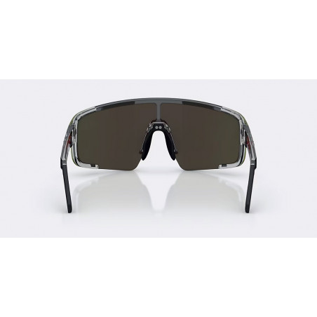 Bliz P003, Large, Transparent Dark Grey/Red, Sportglasögon