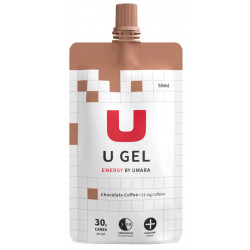 Umara U Gel - Skruvkork, 30 g Carbs, Choklad/Kaffe +...