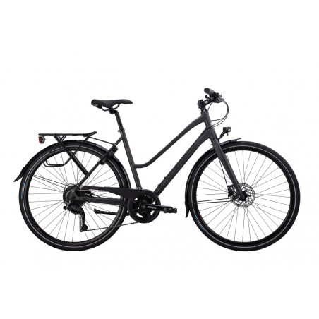 Crescent Holma, 16-vxl, 55 cm, Black Asphalt, Hybridcykel