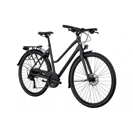Crescent Holma, 16-vxl, 55 cm, Black Asphalt, Hybridcykel