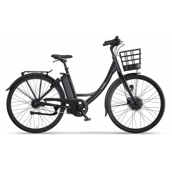 Ecoride Ambassador AXS H8 Front, Svart, Elcykel