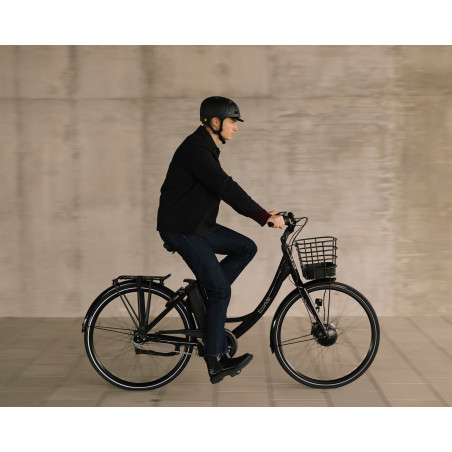 Ecoride Ambassador AXS H8 Front, Svart, Elcykel