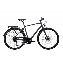 Crescent Kebne, 18-vxl, 58 cm, Svart, Hybridcykel