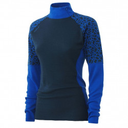 Johaug Win Wool Half Zip MBlue
