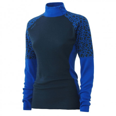 Johaug Win Wool Half Zip MBlue